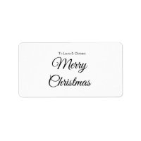 Merry Christmas add name text custom family gift