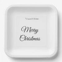 Merry Christmas add name text custom family gift