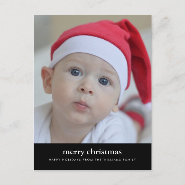 MERRY CHRISTMAS Ajouter Votre Carte Postale Photo  (Devant)