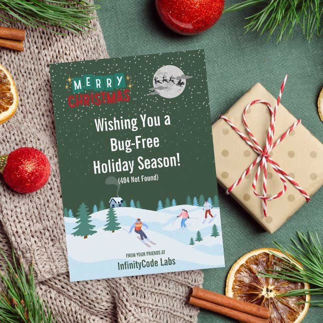 Merry Christmas and a Bug-Free Holiday Season Card (Creator Uploaded)