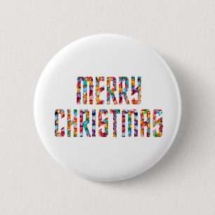 MERRY Christmas and a HAPPY NEW YEAR 2014 2 Inch Round Button