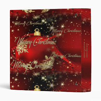 Merry Christmas and a Happy New Year Binder