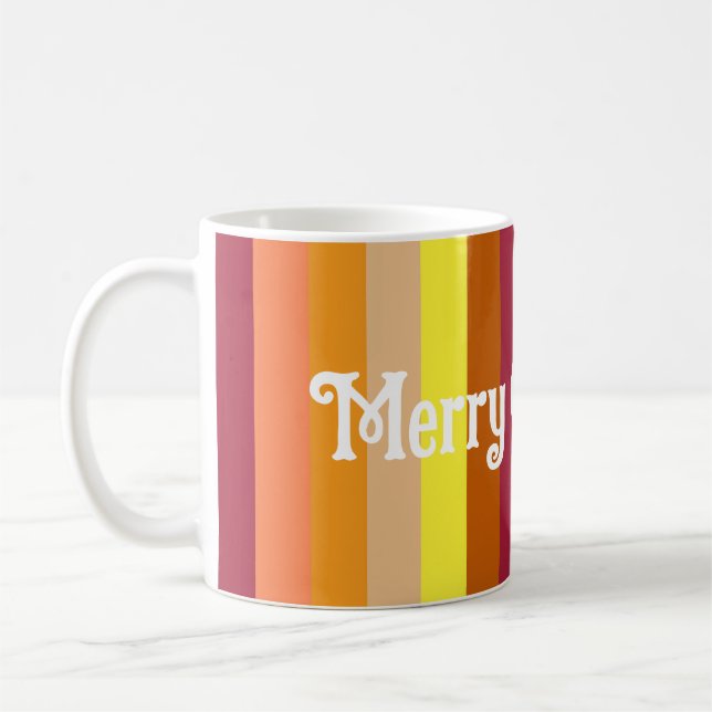 Merry Christmas and a Happy New Year! Coffee Mug (Left)