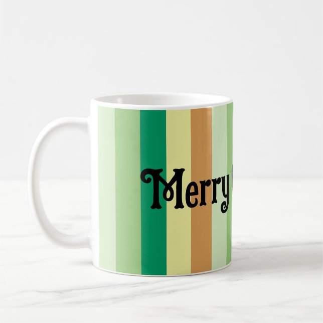 Merry Christmas and a Happy New Year! Coffee Mug (Left)