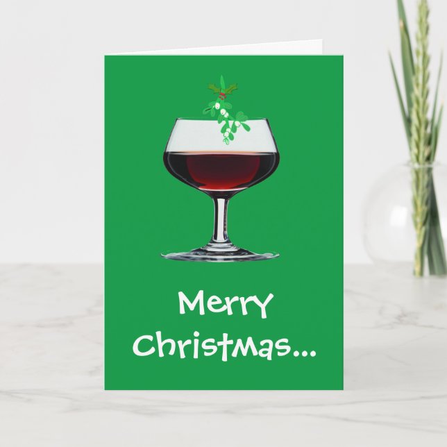 Merry Christmas - And A Merry New Year Too!! card  (Front)