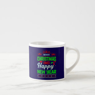 Merry Christmas And Happy New Year-72965 Espresso Cup
