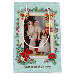 Merry Christmas and Happy New Year By Love Medium Gift Bag