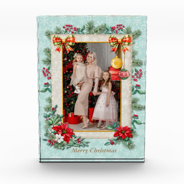 Merry Christmas and Happy New Year By Love Photo Block (Front)