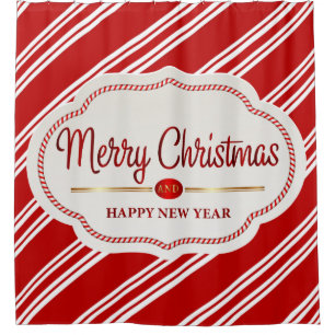 Merry Christmas And Happy New Year Candy Cane