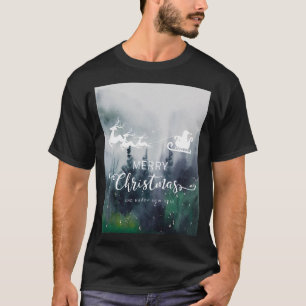 Merry Christmas and Happy New Year Design T-Shirt