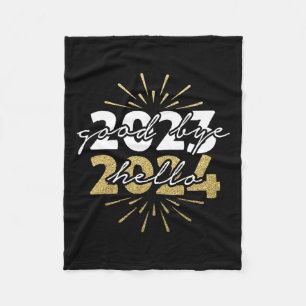 Merry Christmas And Happy New Year Good Fleece Blanket