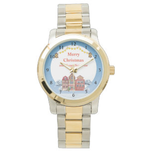 Merry Christmas and Happy New Year Oversized Two Watch