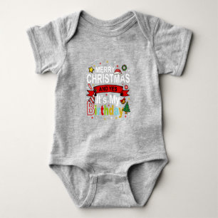 Merry Christmas And Yes It's My Birthday Gift Tee