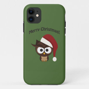 Merry Christmas Angry Owl iPhone 11 Case