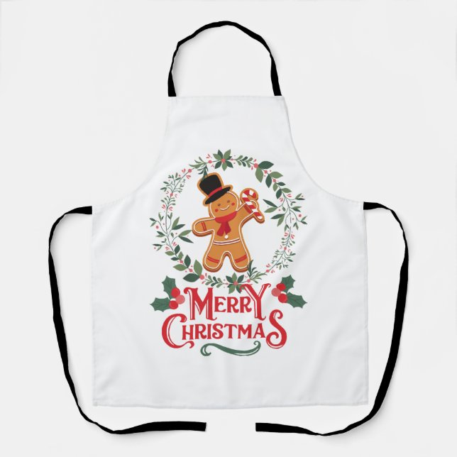 Merry Christmas Apron (Front)