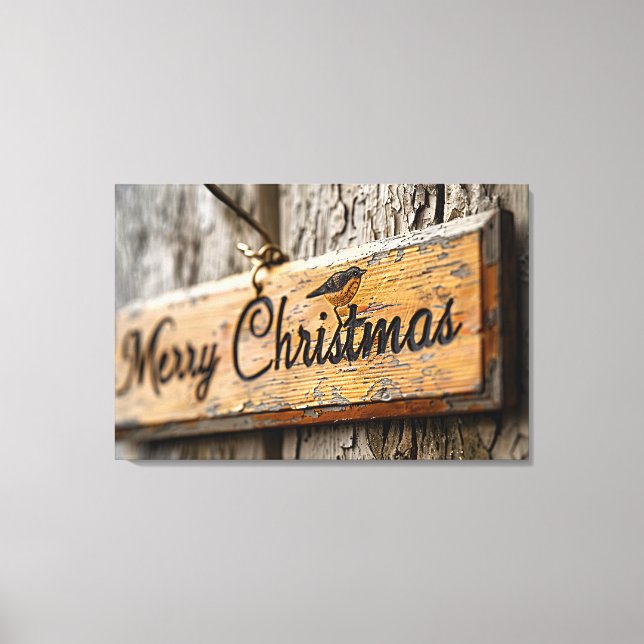 Merry Christmas Art Print (Front)