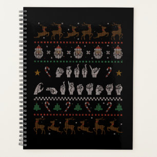 Merry Christmas - ASL American Sign Language II Planner