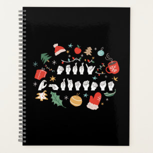 Merry Christmas - ASL American Sign Language III Planner