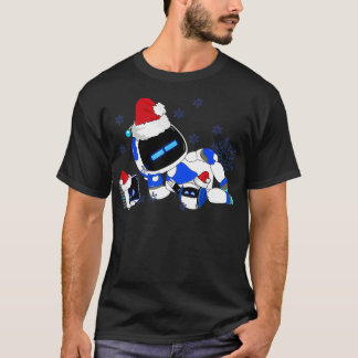 Merry Christmas Astrobot Funny Sweat T-Shirt