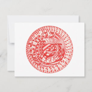 Merry Christmas ball, candy canes, invitations