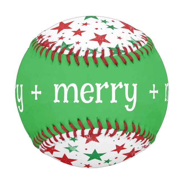 Merry Christmas  Baseball (Back)