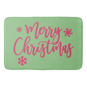 Merry Christmas Bath Mat