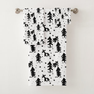 Merry Christmas!  Bath Towel Set