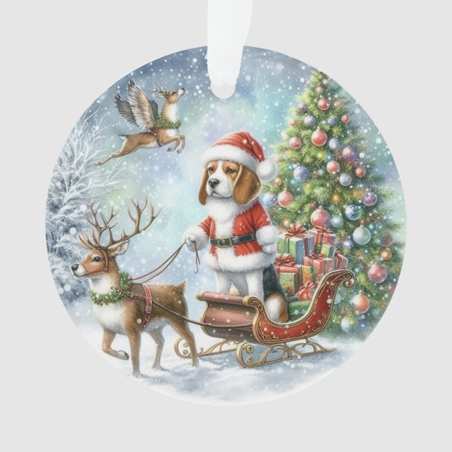 MERRY CHRISTMAS BEAGLE (devant)