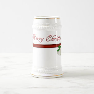 Merry Christmas Beer Stein