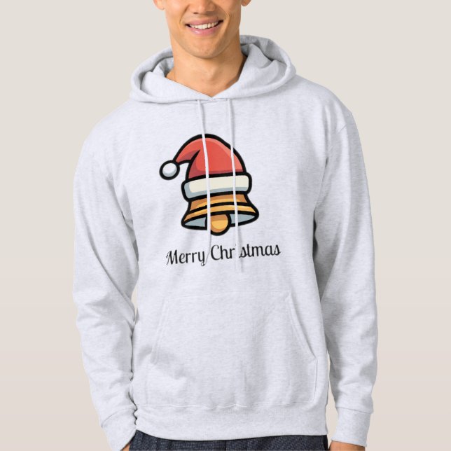 Merry Christmas Bell Hoodie (Front)