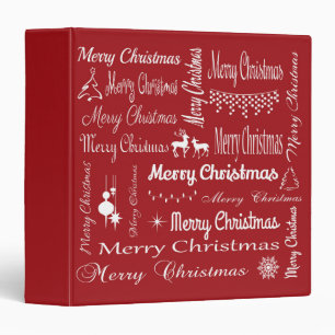 Merry Christmas Binder