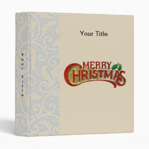 Merry Christmas Binder