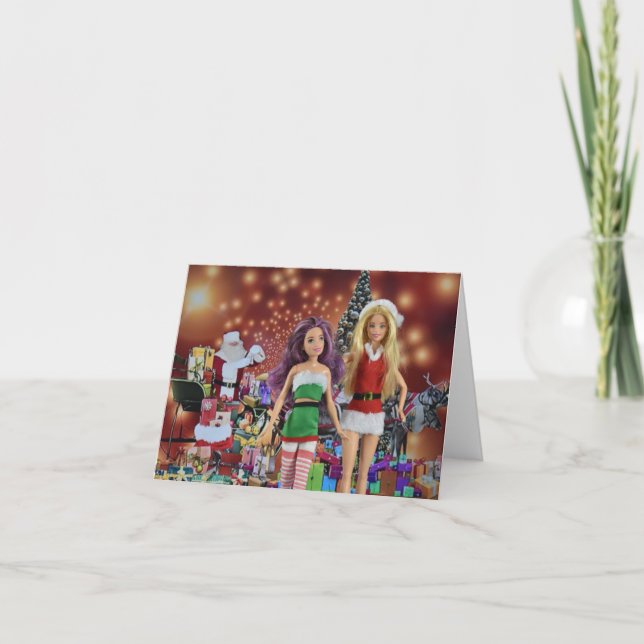 Merry Christmas. Blank Christmas Card (Front)