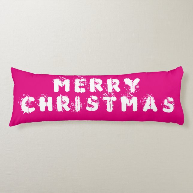 Merry Christmas Body Pillow (Front)