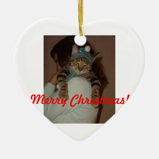 Merry Christmas-Boris Catenov Ceramic Ornament