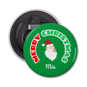 Merry Christmas Bottle Opener