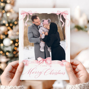 Merry Christmas Bow Card