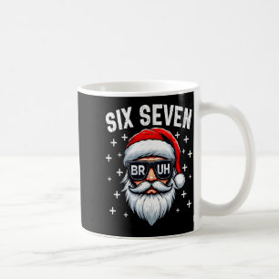 Merry Christmas Bruh Santa Face 67 Meme Funny Sayi Coffee Mug