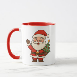 Merry Christmas Bruh Santa Mug