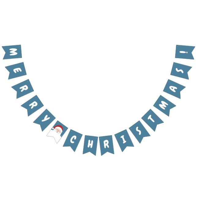 MERRY CHRISTMAS bunting banner (All)