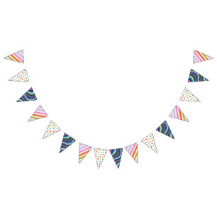 MERRY CHRISTMAS BUNTING FLAGS