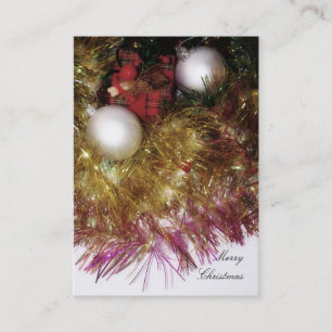 Merry Christmas Business Card