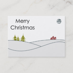 Merry Christmas Business Card