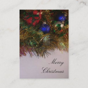 Merry Christmas Business Card