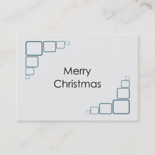 Merry Christmas Business Card