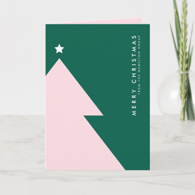 MERRY CHRISTMAS Business Company Corporate Holiday (Front)