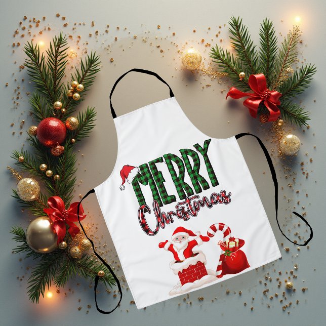 Merry Christmas by Santa - Apron (Creator Uploaded)