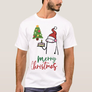 Merry Christmas Cake T-Shirt