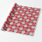 Merry Christmas Calligraphy Round Photo Red