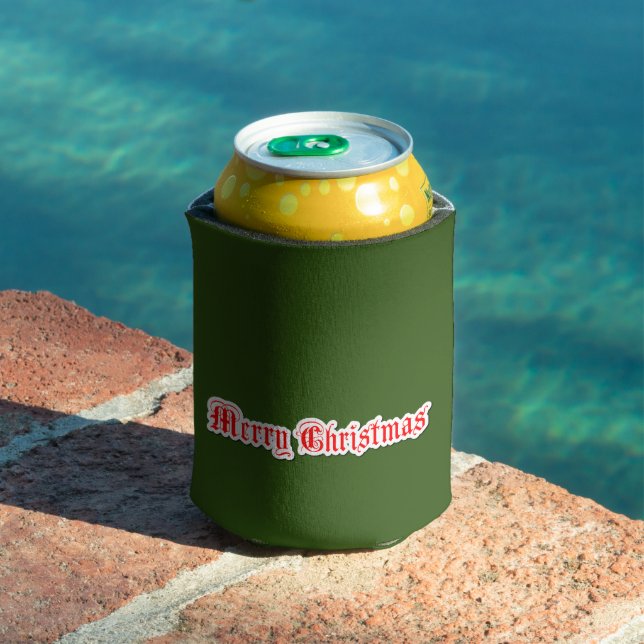 Merry Christmas   Can Cooler (In Situ Pool)